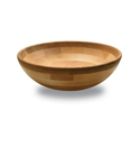 12" Maple with Cherry Rim Serving Bowl