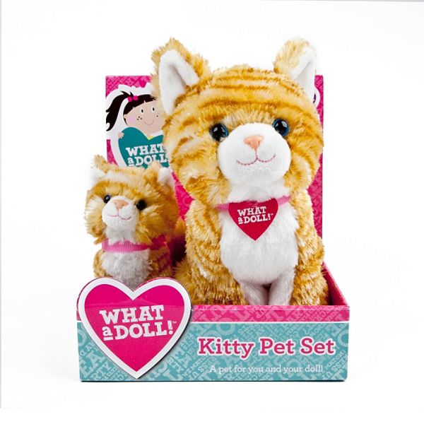 What A Doll What A Doll - Kitty Pet Set Best Price