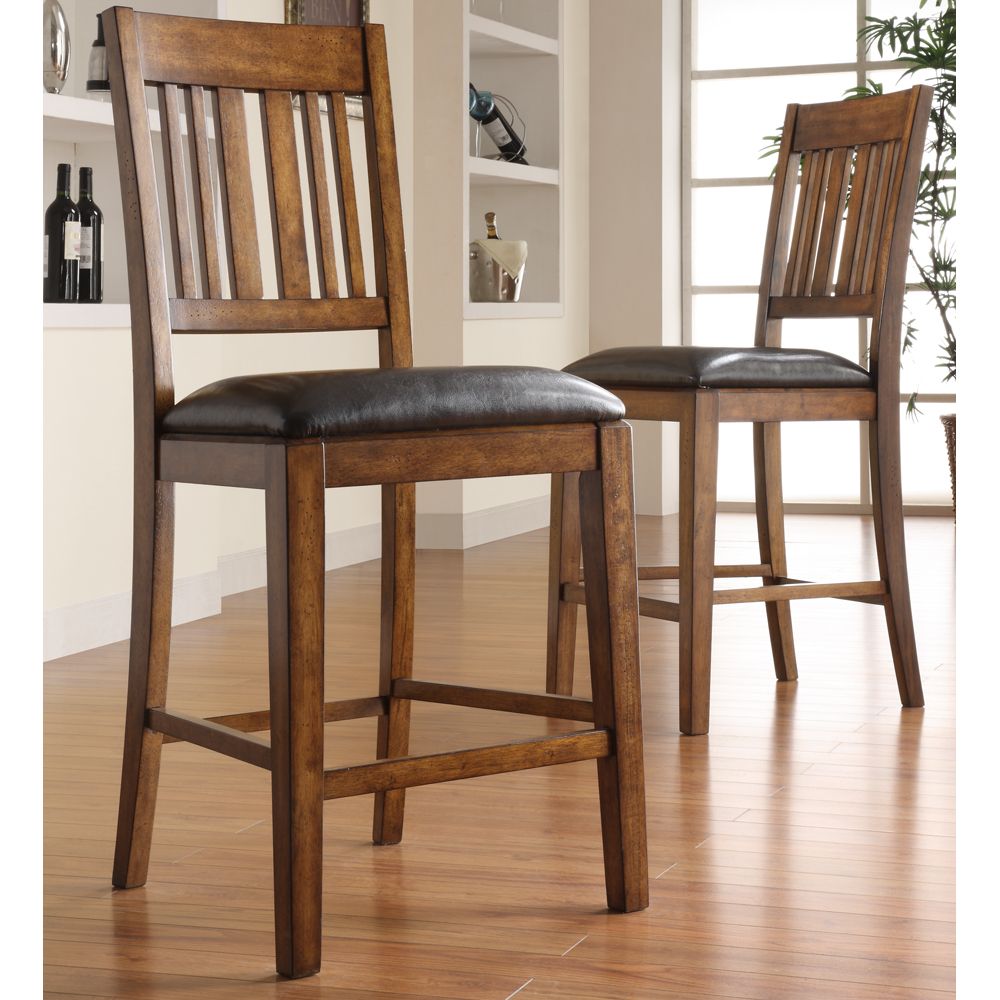 Oxford Creek Counter Height Chairs in Mission