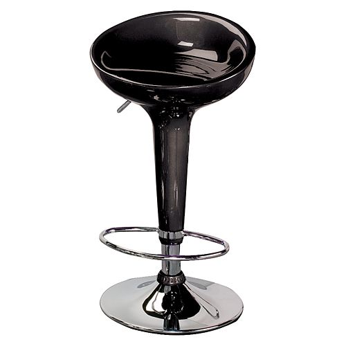 Lumisource Scooper Barstool - Black at Kmart.com