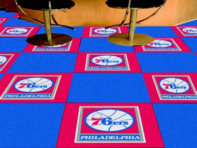 Fanmats Philadelphia 76ers Carpet Tiles