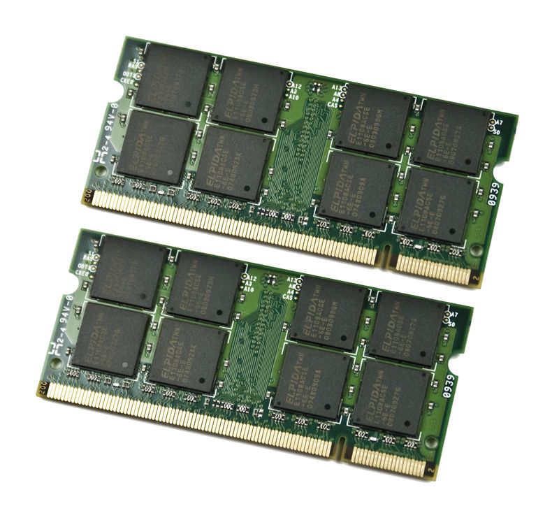 EP Memory EP 4GB 800MHz DDR2 Non-ECC CL6 SODIMM (Kit of 2) NOTEBOOK/LAPTOP MEMORY MODULE KIT