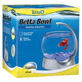 United Pet Group (Tetra) Tet Betta Bowl Silver w/ Light at Kmart.com