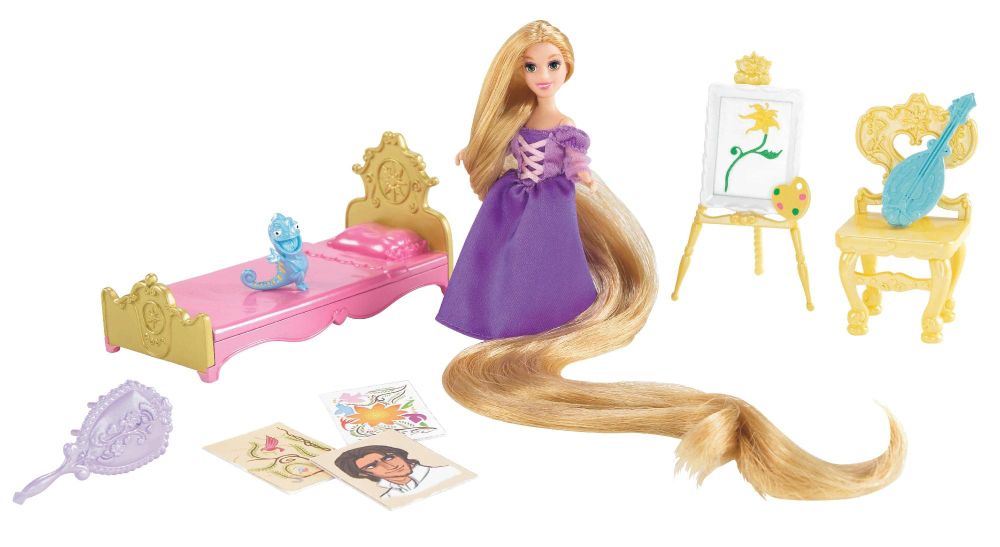 Disney TANGLED Tower Treasures Doll and Furniture