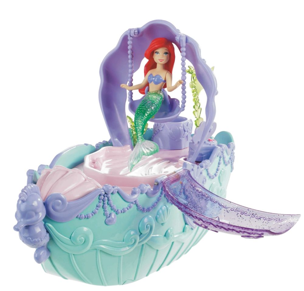 Disney Princess Ariel Fountain & Bubble Boat