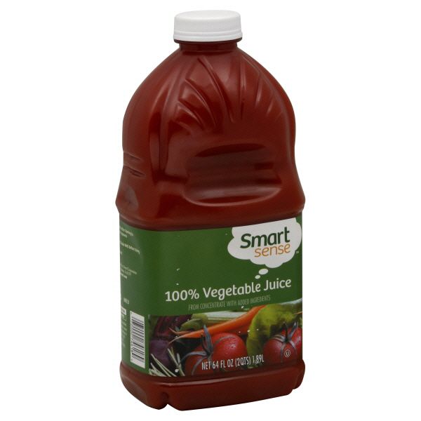 Smart Sense 100% Vegetable Juice, 64fl oz