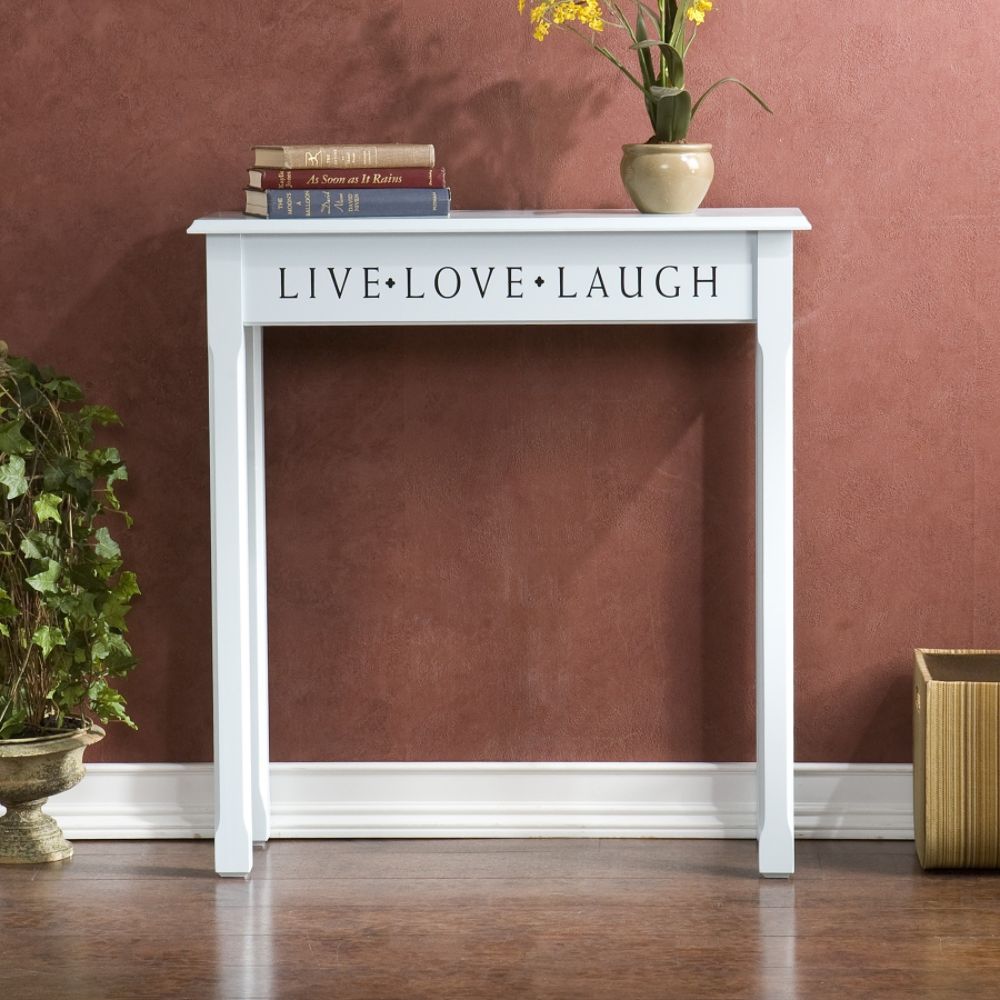 Southern Enterprises Inspirations Blue Cottage Console Table