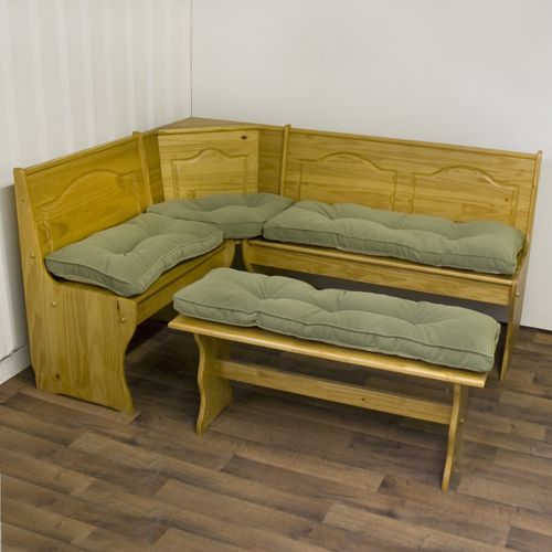 Greendale Home Fashions 4 Piece Nook Cushion Set - Hyatt - Moss at Sears.com