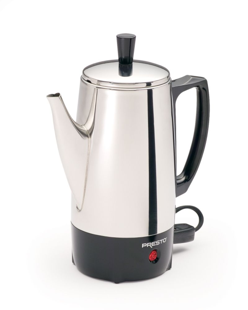 Presto 6 Cup Stainless Steel Coffee Maker