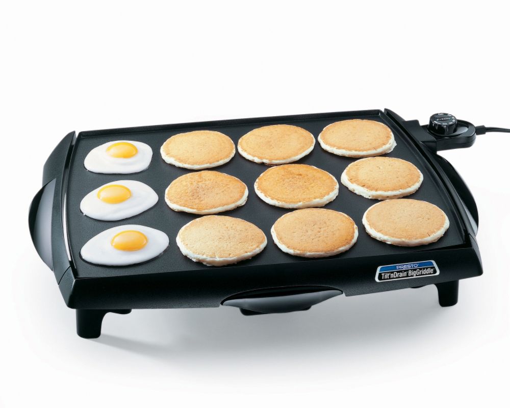 Presto Tilt'n Drain Big Griddle Cool Touch Griddle at Kmart.com