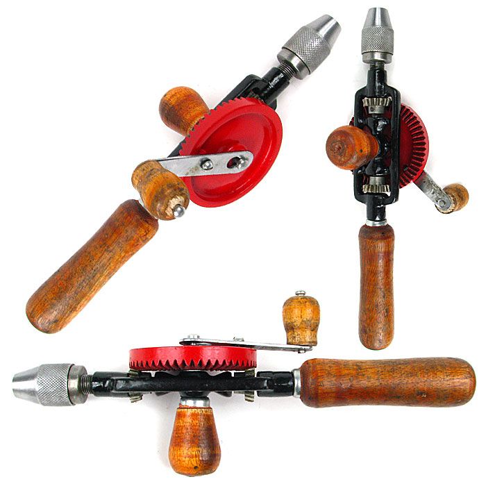 Trademark Tools Antique-like Manual Hand Drill - uses 1/4 bits - Gear Driven at Kmart.com