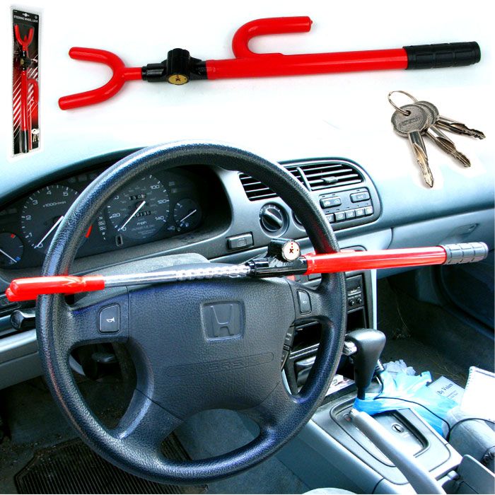 Anti-Theft Steering Wheel Lock - No Stolen Cars