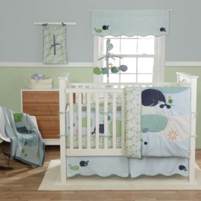 Migi Migi Little Whales 4 pc Crib Set Crib