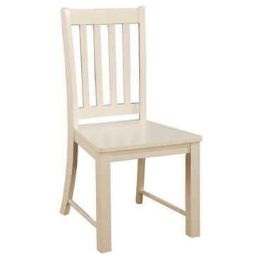 L Powell Parker & #34White & #34 Desk Chair
