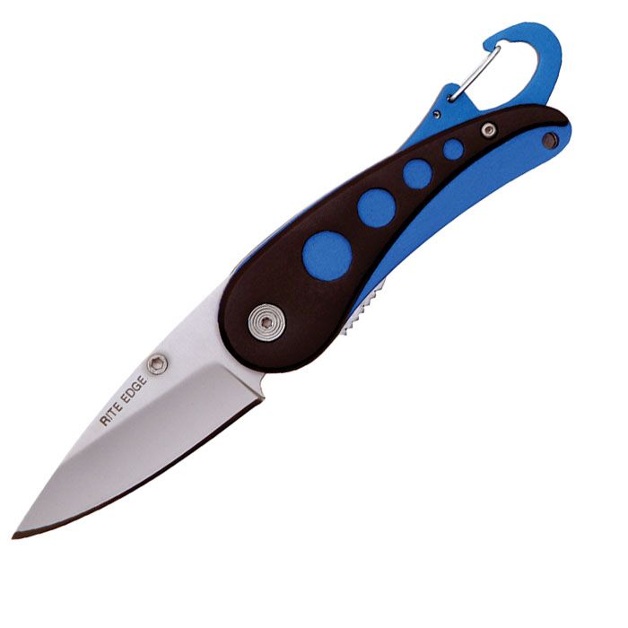 Whetstone River Rat Deluxe Folding Knife with Carabiner
