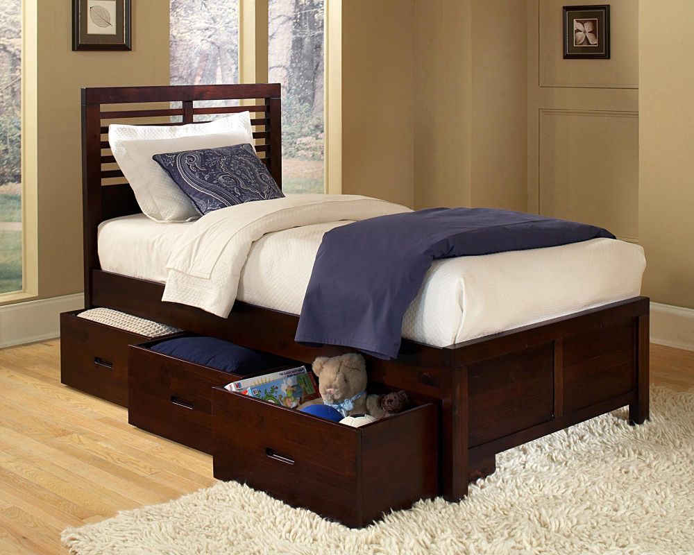 Oxford Creek Full Size bed with 3 storage drawers at Kmart.com