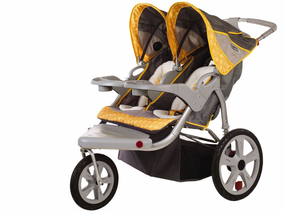 In Step Grand Safari Swivel Double Jogger
