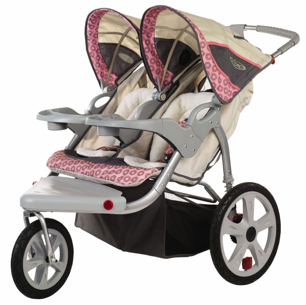 Grand Safari Swivel Double Jogger