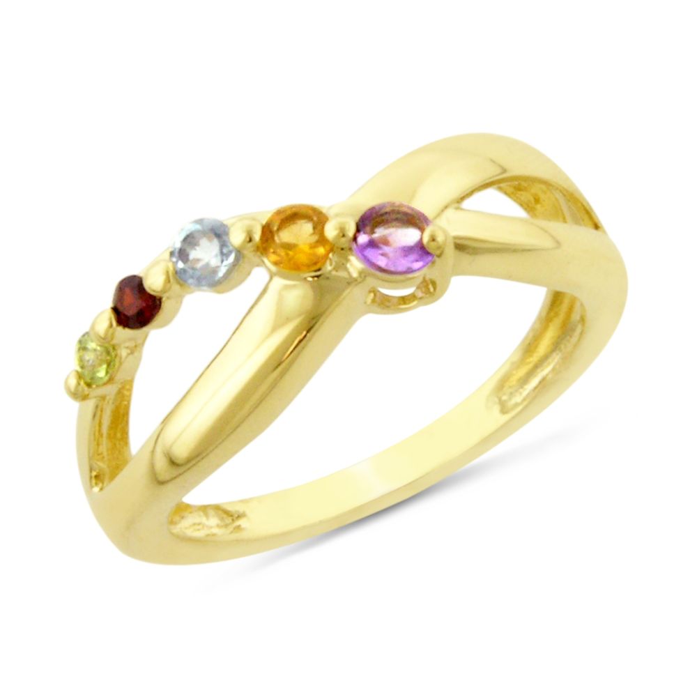 GOS Lab Created Multi Colored Sapphire