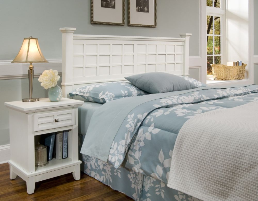 Home Styles Arts & Crafts Queen Headboard & NightStand