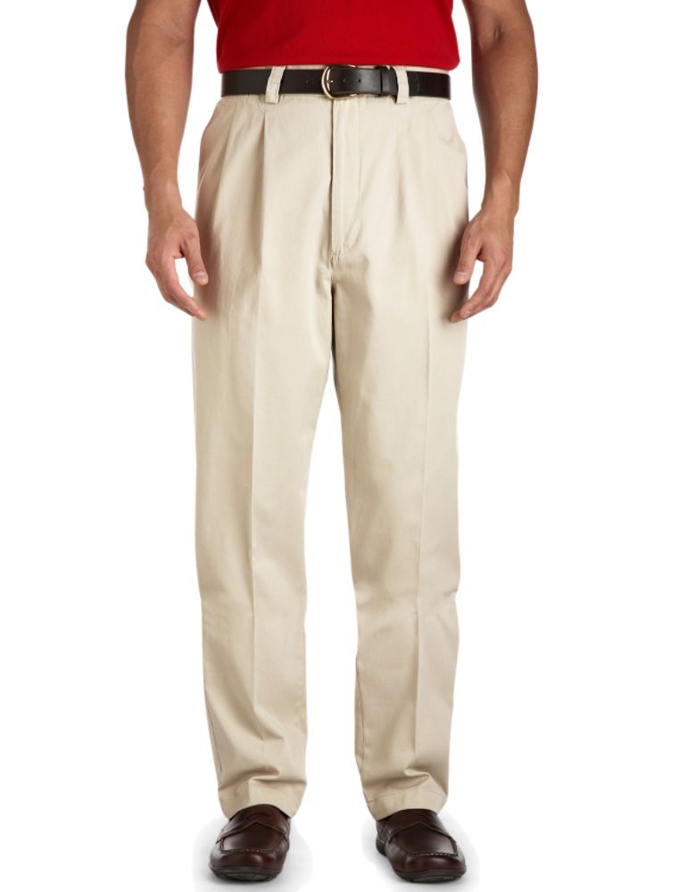Canyon Ridge Waist-Relaxer® Pleated Twill Pants at Kmart.com
