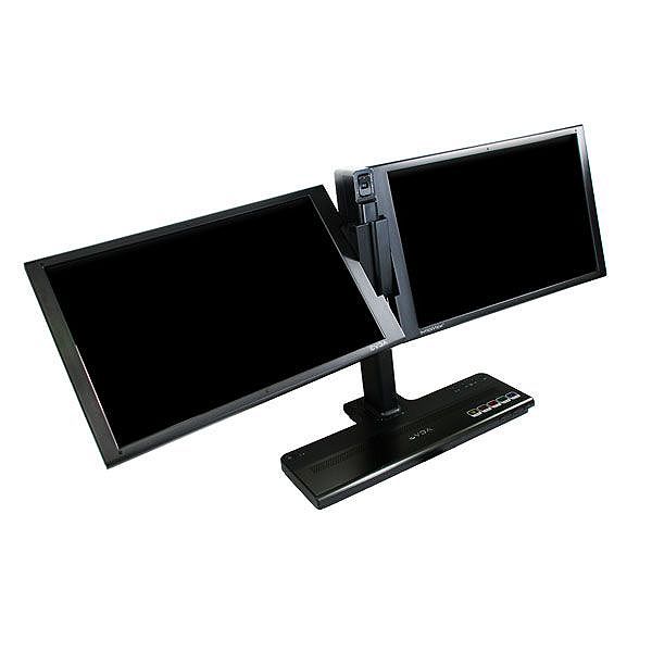 Computer Monitors Evga Interview Dual 17" Lcd Monitor 200LM1700KR