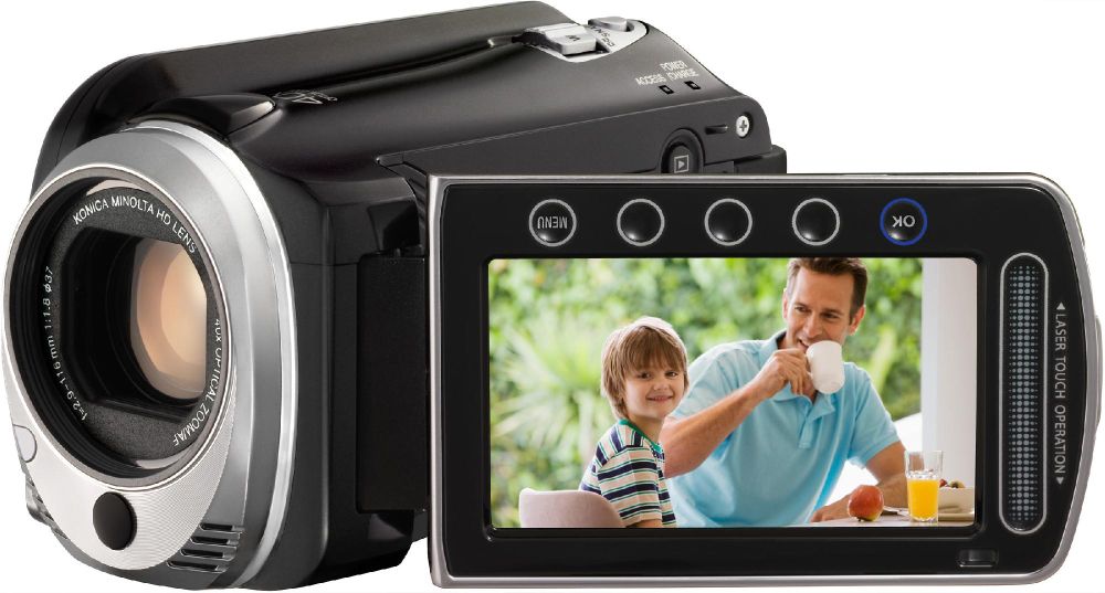 JVC Everio 1080p 120GB High Definition Digital Camcorder  GZHD520BUS
