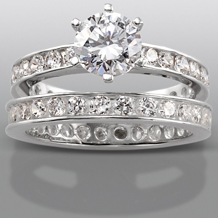Vedere Le Stelle&trade;  Simulated Diamond Bridal Ring Set at Sears.com