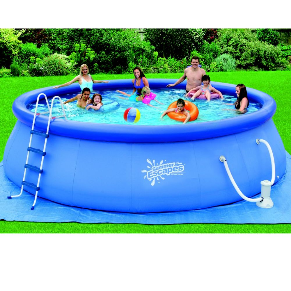 Summer Escapes 18ft X 48in Quick Set Ring Pool