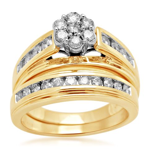 1 cttw Tradition Diamond Bridal Set in Gold at Sears.com