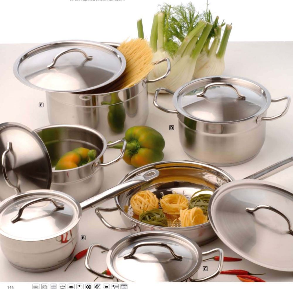 BergHOFF Hotel Line 12pc Cookware Set