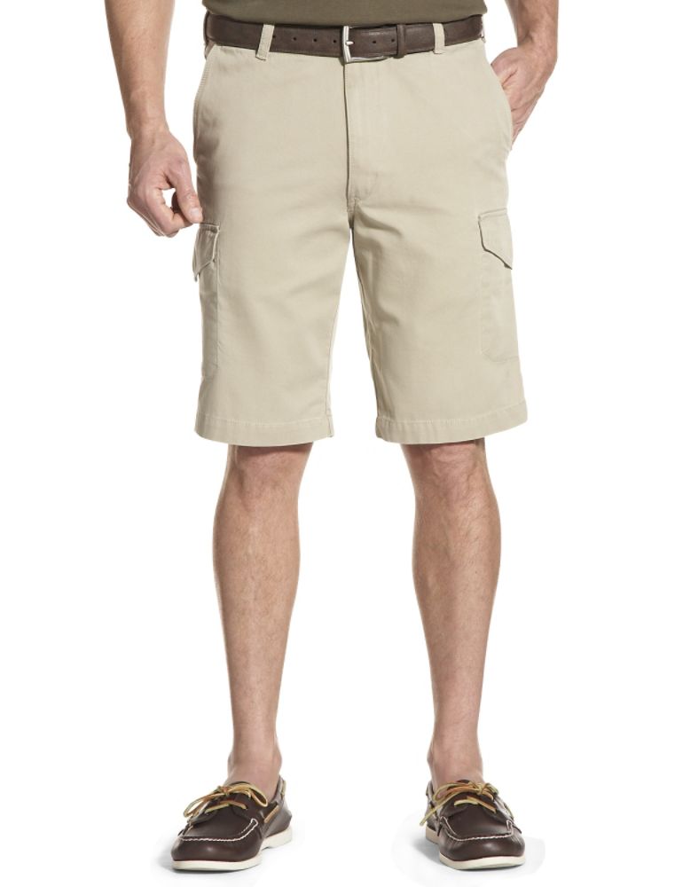 Flat-Front Cargo Shorts