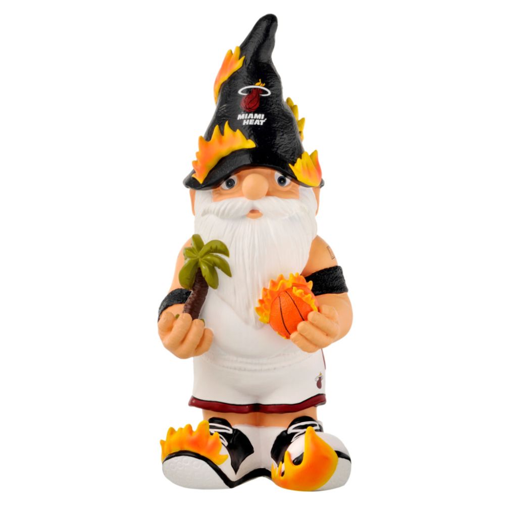 Forever Collectibles Miami Heat NBA Thematic 11-inch Gnome