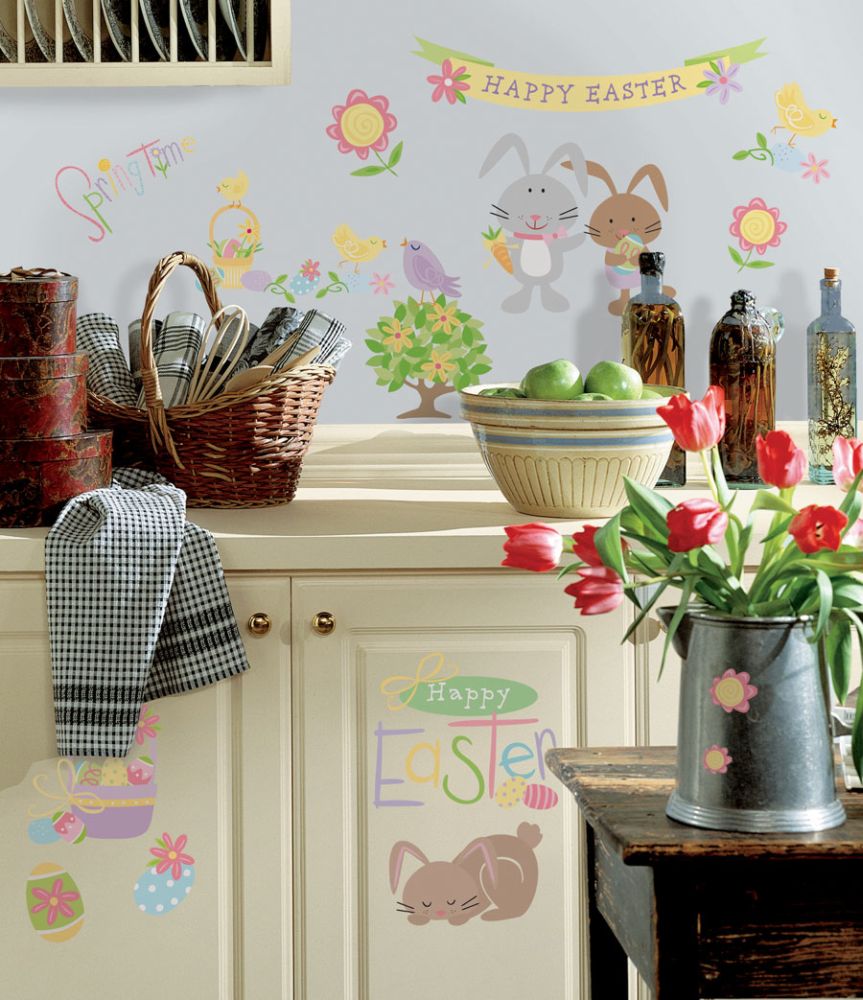 RoomMates Happy Easter Peel & Stick Wall Decals
