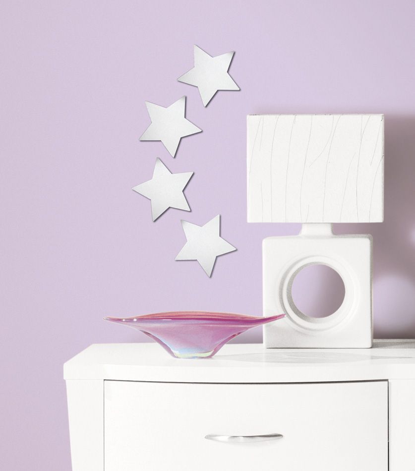 RoomMates Star Peel & Stick Mirror (Small - 4 pieces) at Kmart.com