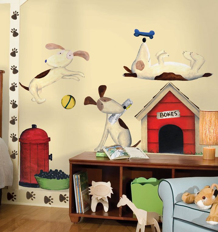 Doggie Treats Peel & Stick MegaPack Wall Decals