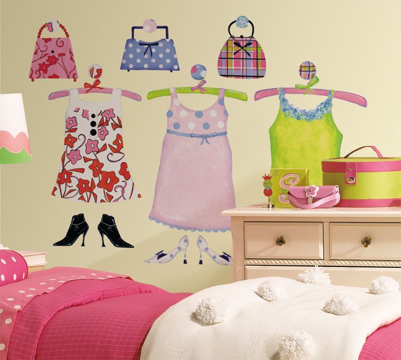 RoomMates Dress Up Peel & Stick MegaPack Wall Decals