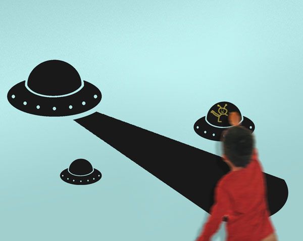 RoomMates Invasion Peel & Stick Chalkboard Wall Decals 