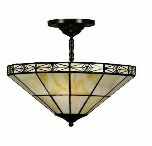 WAREHOUSE OF TIFFFANY Tiffany Style Simple Hanging Lamp 16SF at Sears.com