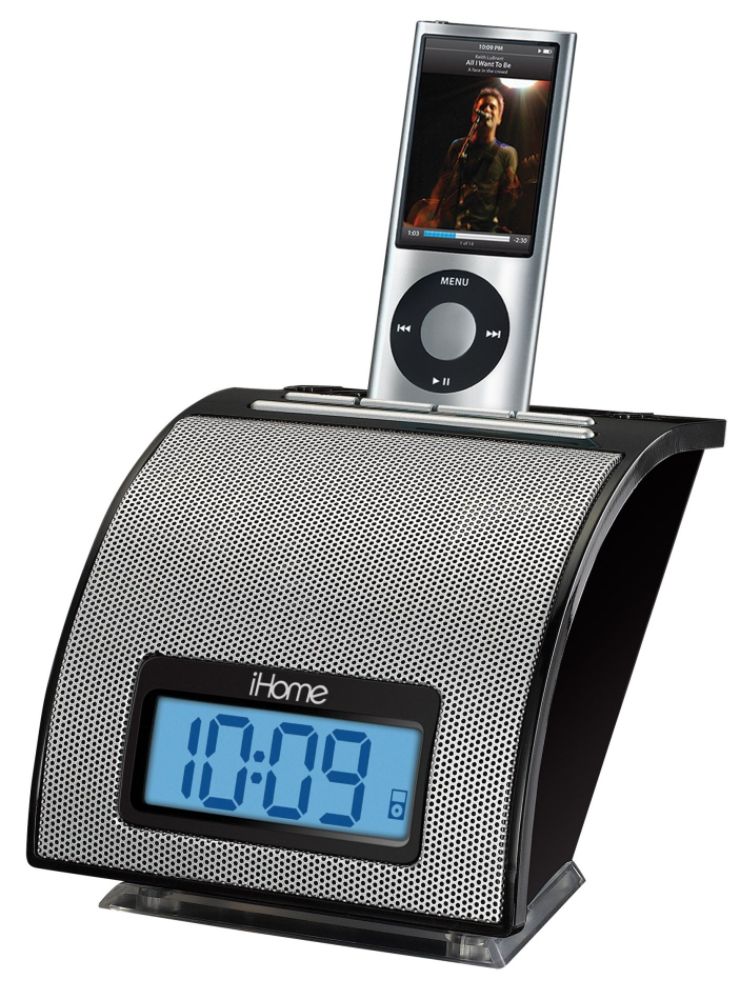 iHOME Alarm Clock for iPod Black