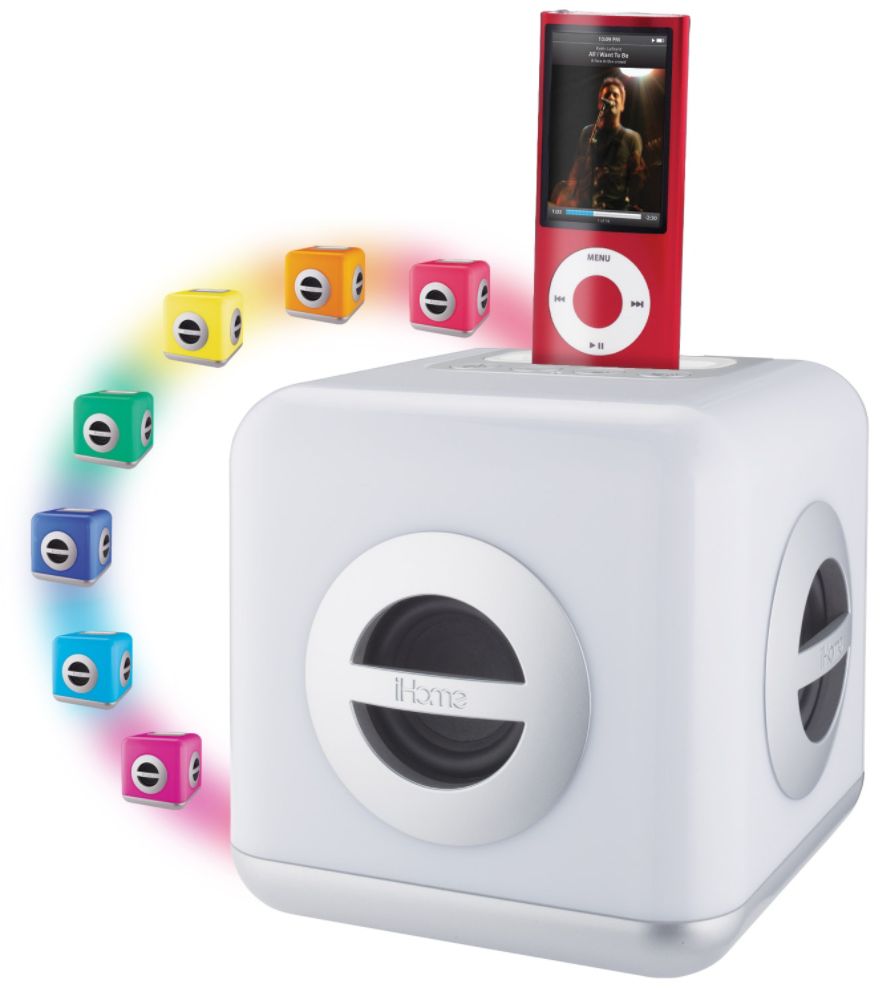 iHOME LED Color Changing Stereo