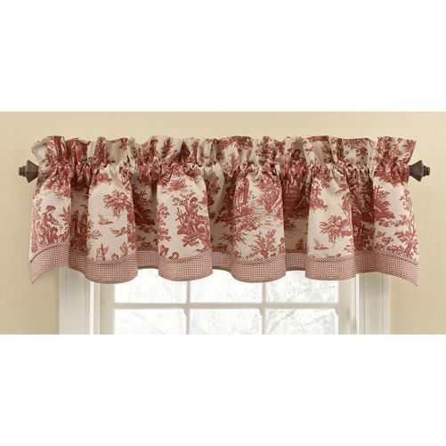 Waverly Country Life Garnet TailoredWindow Valance at Sears.com