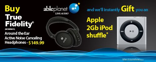Able Planet True Fidelity Around the Ear Active Noise Canceling