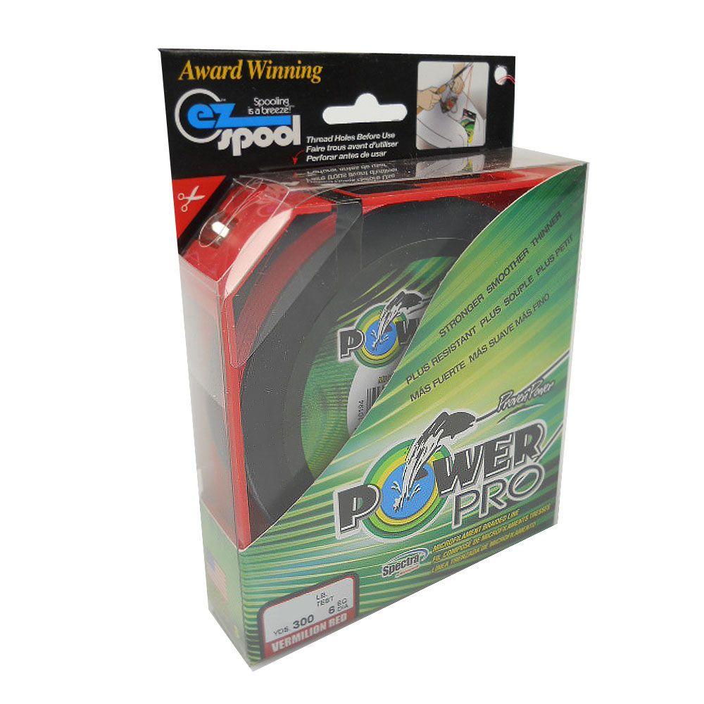 Power Pro Microfilament Line 20Lb  Vermilion Red 300Yd at Kmart.com