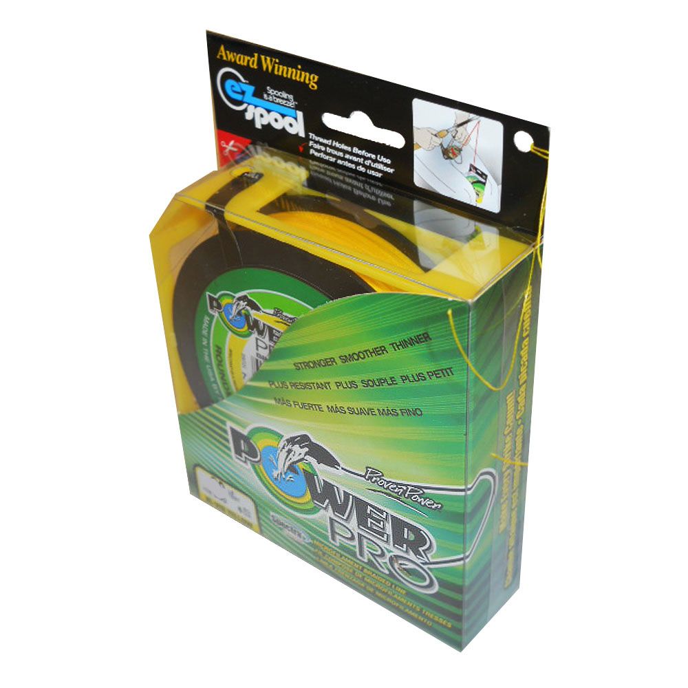 Power Pro Microfilament Line 8Lb Yellow 300Yd