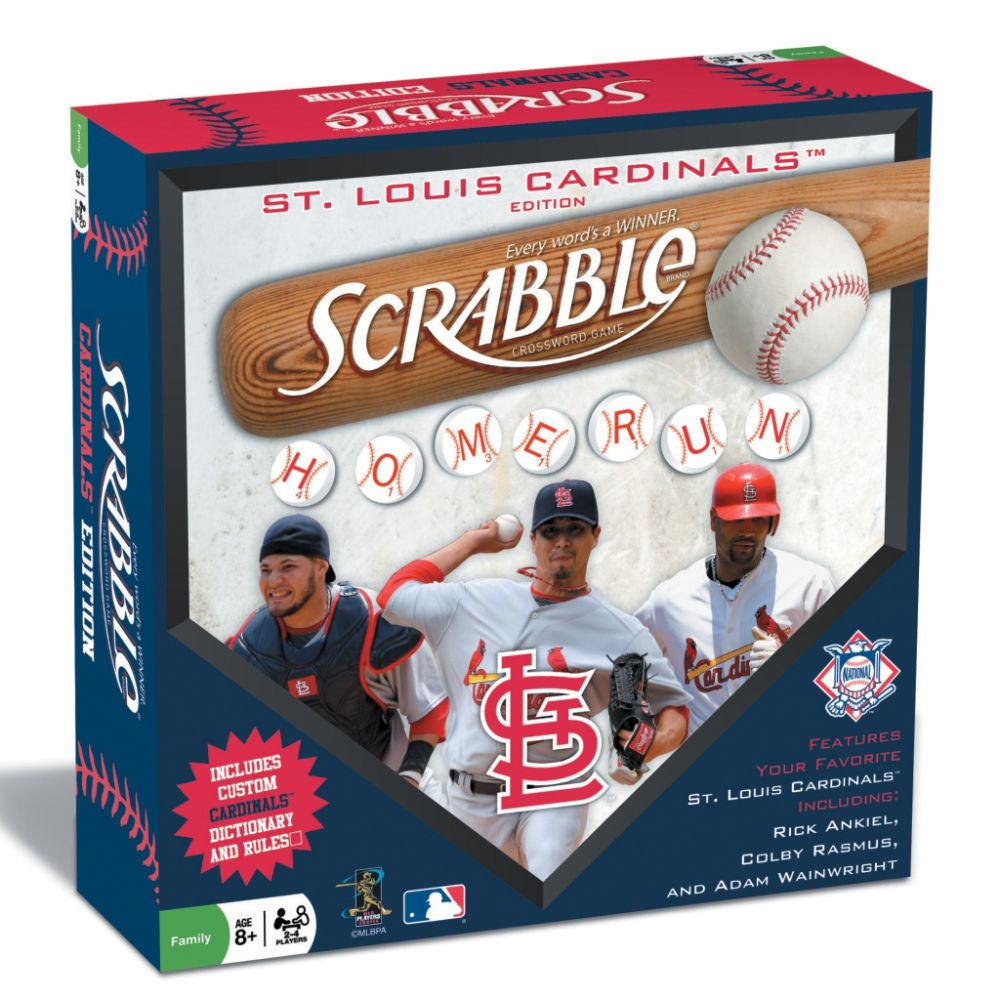 Fundex Games St. Louis Cardinals Scrabble Board Game