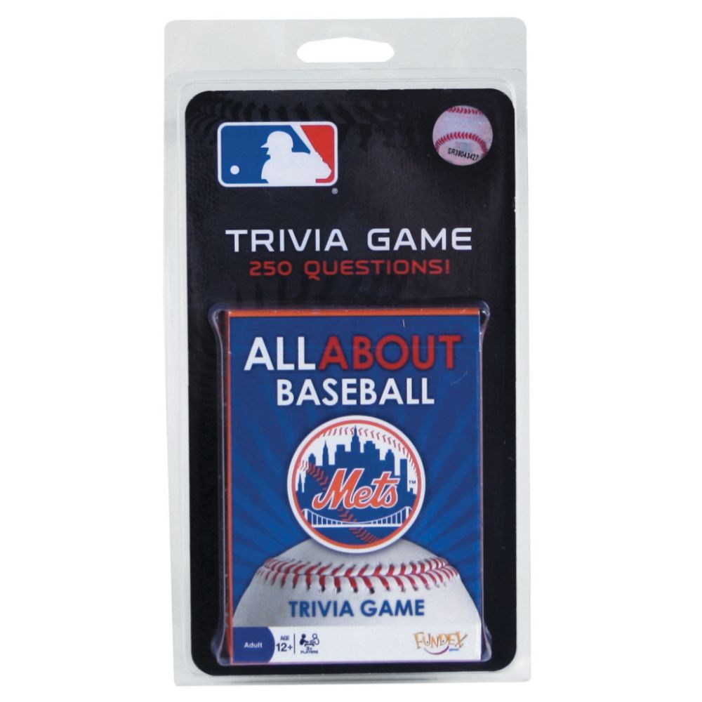 Fundex Games New York Mets All About Trivia Game