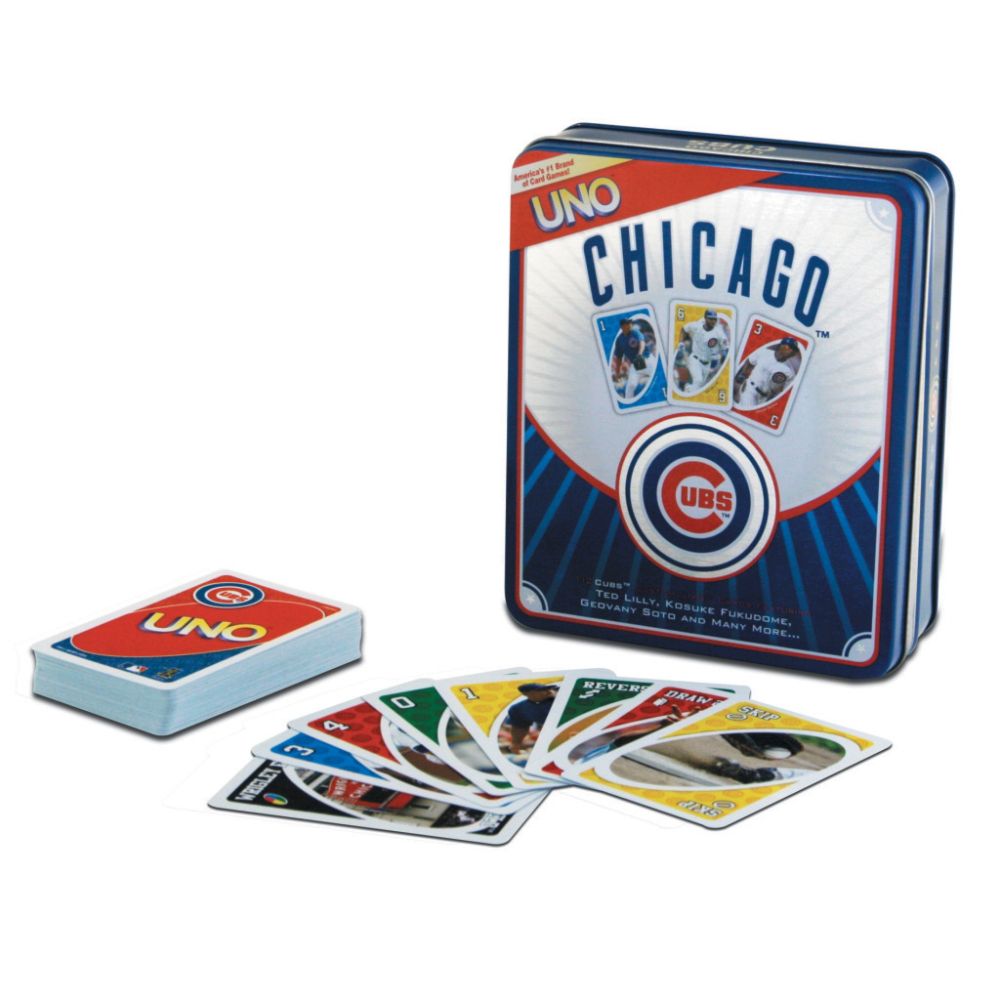 Fundex Games Chicago Cubs UNO Card Game Children's Toys