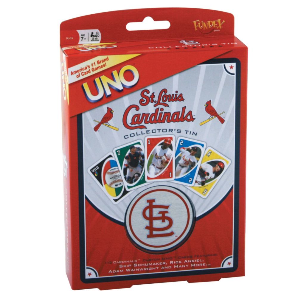 Fundex Games St. Louis Cardinals UNO Card Game Children's Toys