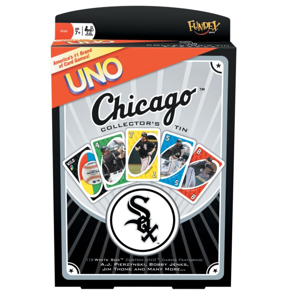Fundex Games Chicago White Sox UNO Card Game Children's Toys